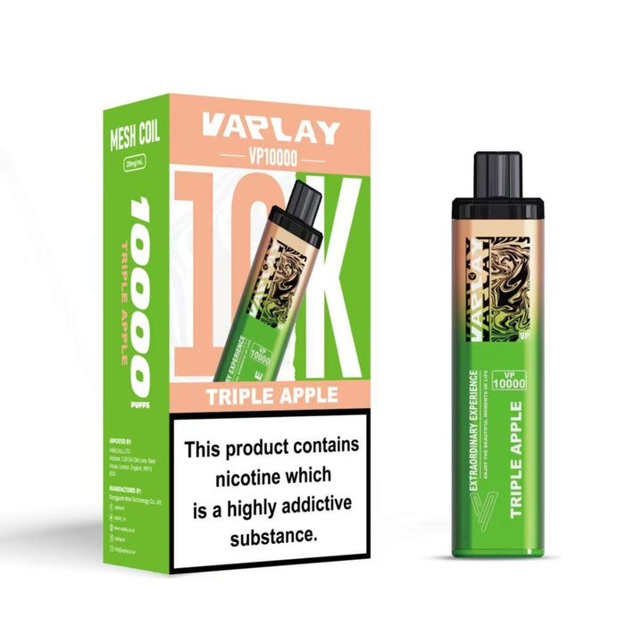 VAPLAY VP10000 Vape Pod Kit - 20mg Simbavapes