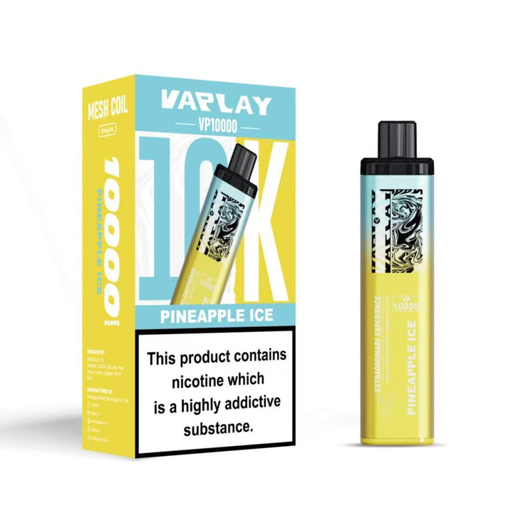 VAPLAY VP10000 Vape Pod Kit - 20mg Simbavapes