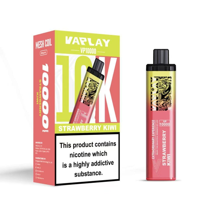 VAPLAY VP10000 Vape Pod Kit - 20mg Simbavapes