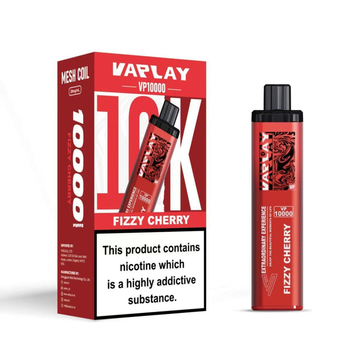 VAPLAY VP10000 Vape Pod Kit - 20mg Simbavapes