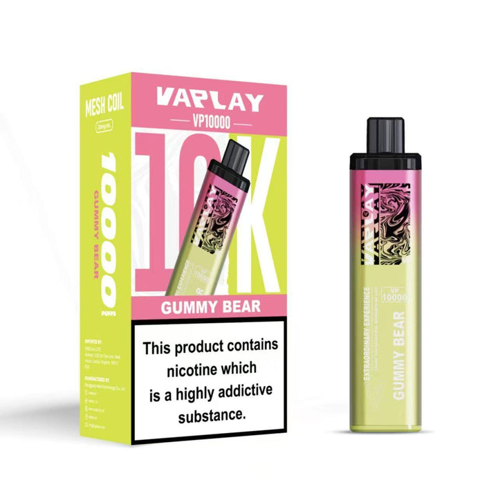 VAPLAY VP10000 Vape Pod Kit - 20mg Simbavapes