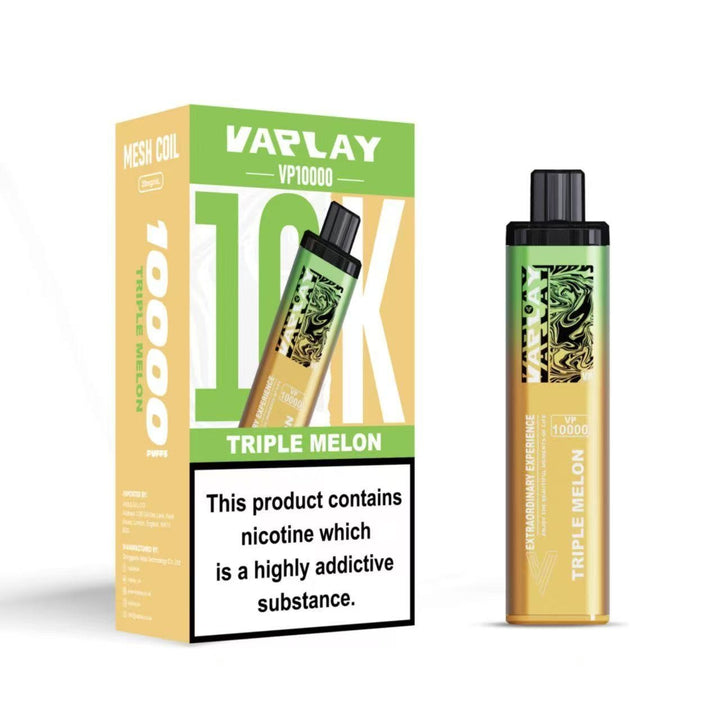 VAPLAY VP10000 Vape Pod Kit - 20mg Simbavapes