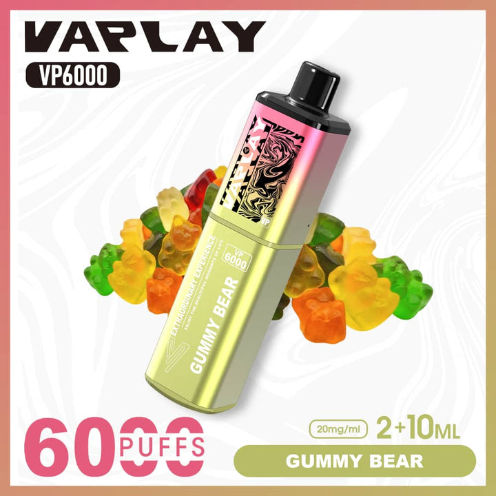 Vaplay VP6000 Disposable Vape Box of 5 #Simbavapes#