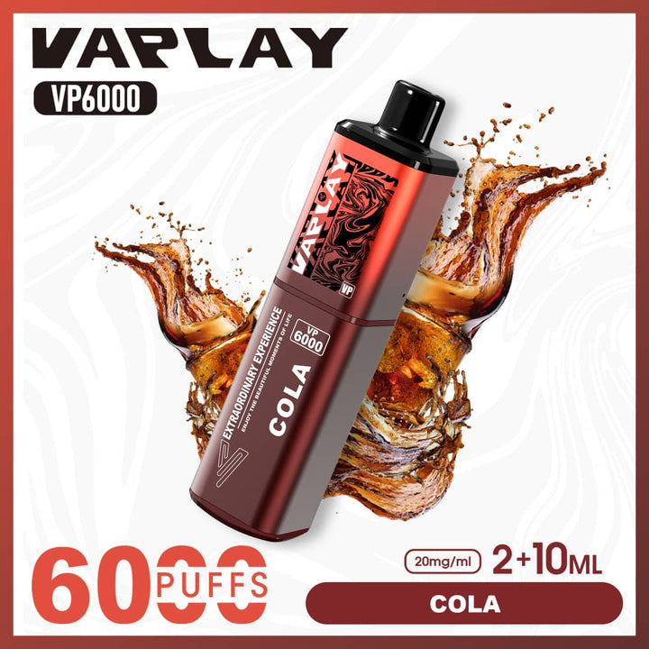 Vaplay VP6000 Disposable Vape Box of 5 #Simbavapes#