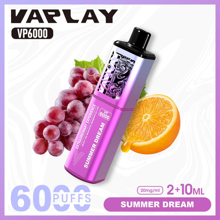 Vaplay VP6000 Disposable Vape Box of 5 #Simbavapes#