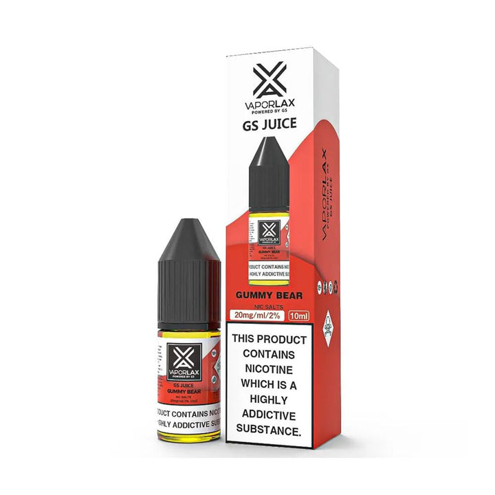 Vaporlax Nic Salt 10ml E Liquids Box of 10 Simbavapes