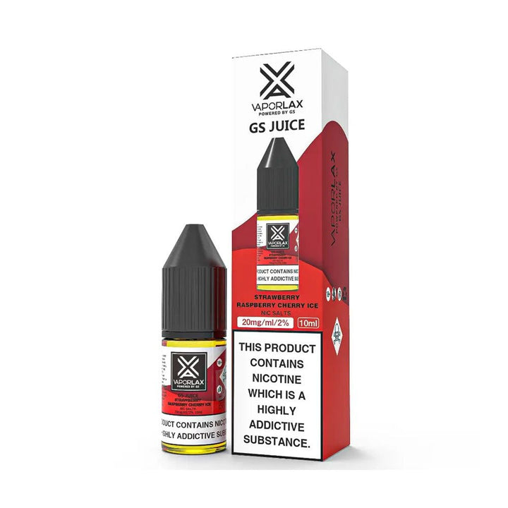 Vaporlax Nic Salt 10ml E Liquids Box of 10 Simbavapes