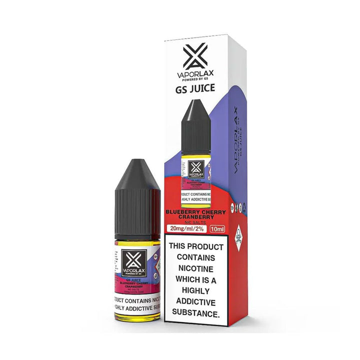 Vaporlax Nic Salt 10ml E Liquids Box of 10 Simbavapes