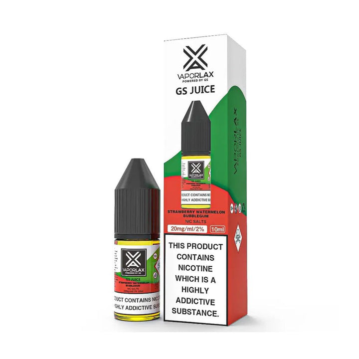 Vaporlax Nic Salt 10ml E Liquids Box of 10 Simbavapes