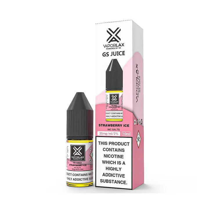 Vaporlax Nic Salt 10ml E Liquids Box of 10 Simbavapes