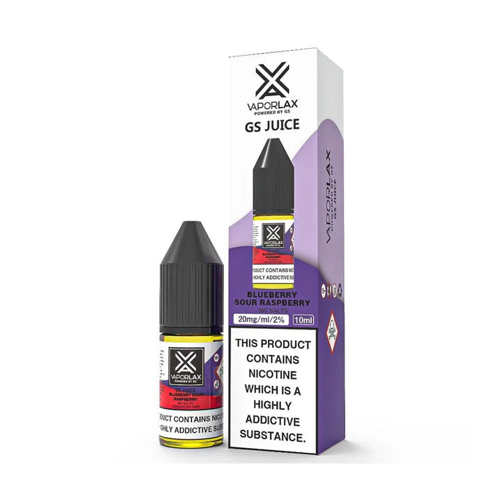 Vaporlax Nic Salt 10ml E Liquids Box of 10 Simbavapes