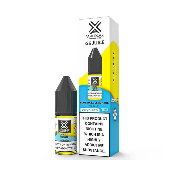 Vaporlax Nic Salt 10ml E Liquids Box of 10 Simbavapes