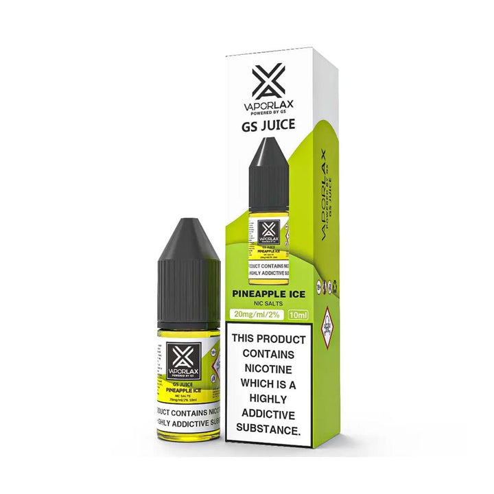 Vaporlax Nic Salt 10ml E Liquids Box of 10 Simbavapes