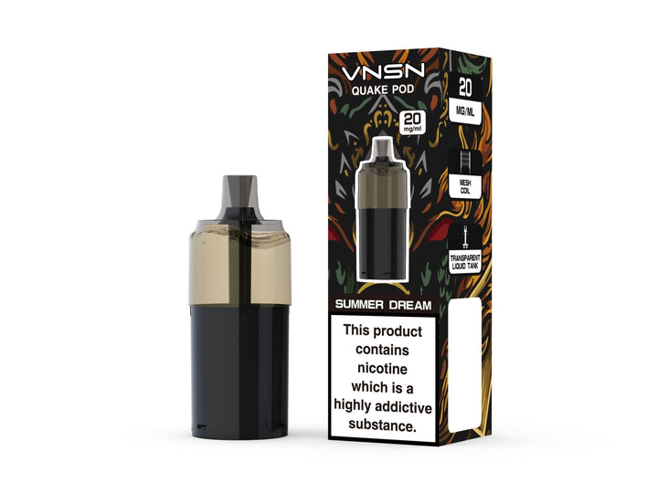 VNSN Quake 10000 Prefilled Refill Pods Pack of 5 Simbavapes