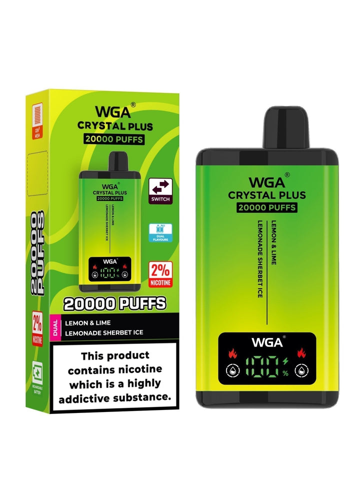 WGA Crystal Plus 20000 Disposable Vape Box of 10 #Simbavapes#