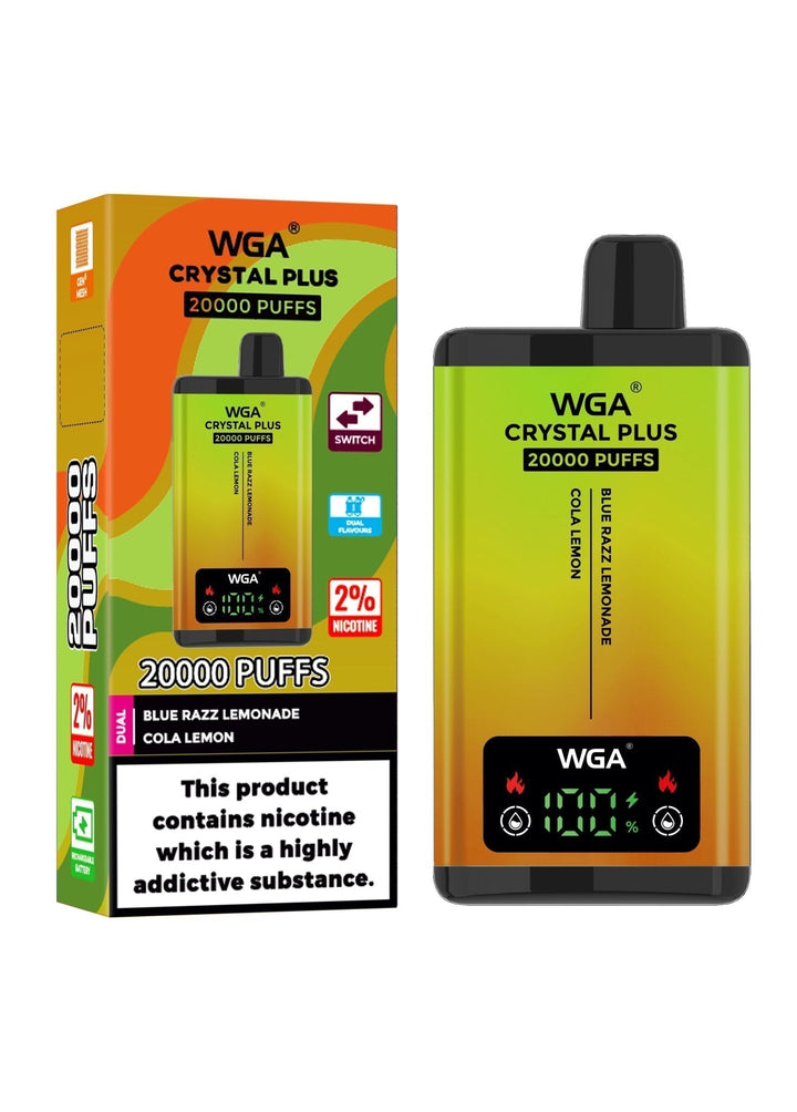 WGA Crystal Plus 20000 Disposable Vape Box of 10 #Simbavapes#