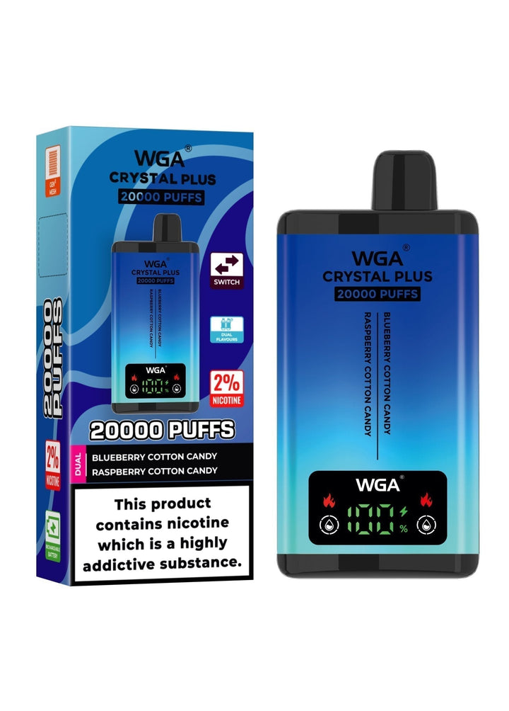 WGA Crystal Plus 20000 Disposable Vape Box of 10 #Simbavapes#