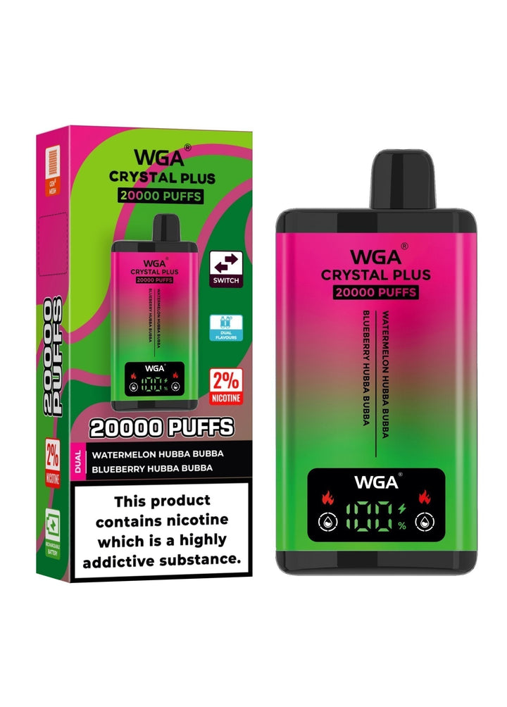 WGA Crystal Plus 20000 Disposable Vape Box of 10 #Simbavapes#