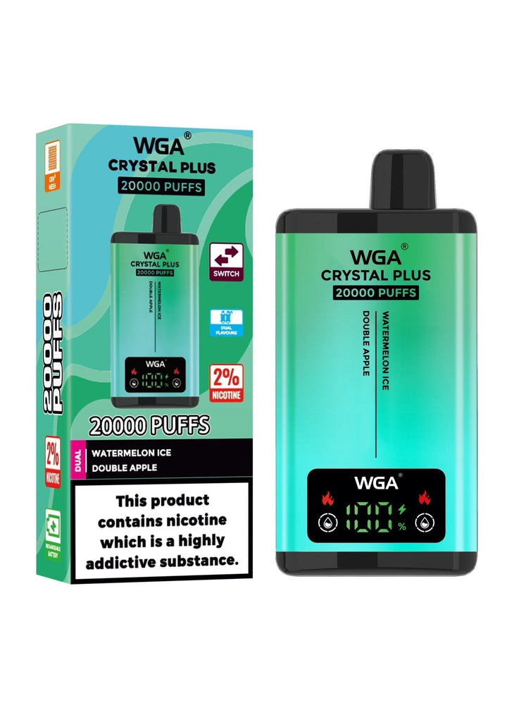 WGA Crystal Plus 20000 Disposable Vape Box of 10 #Simbavapes#