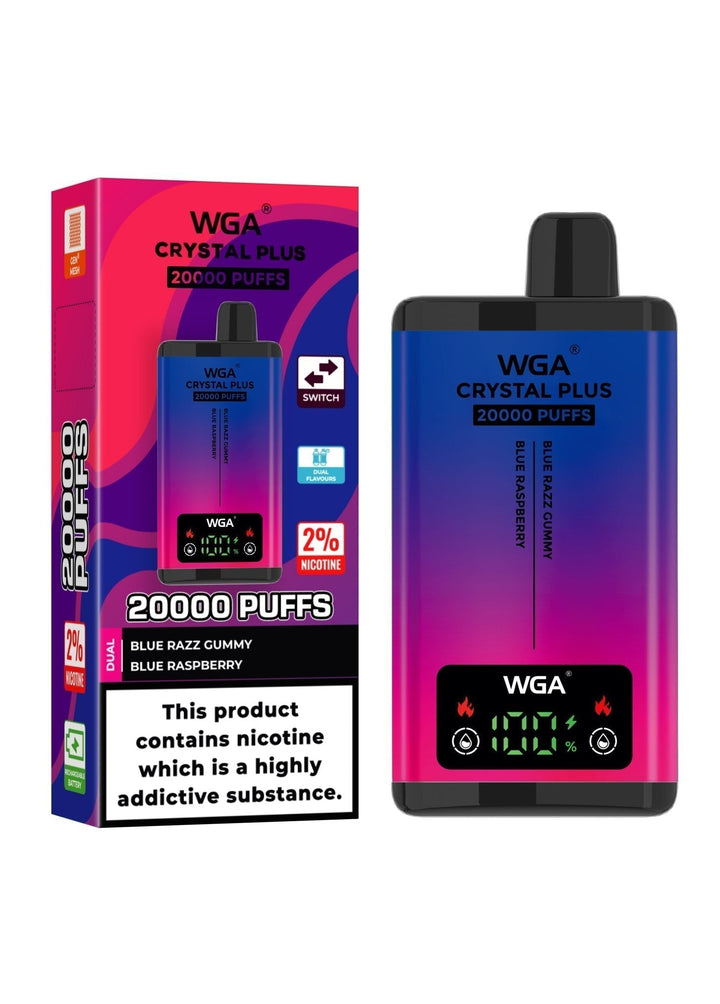 WGA Crystal Plus 20000 Disposable Vape Box of 10 #Simbavapes#