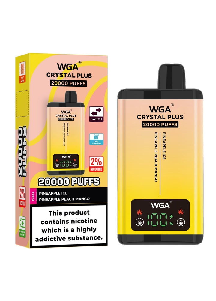 WGA Crystal Plus 20000 Disposable Vape Box of 10 #Simbavapes#