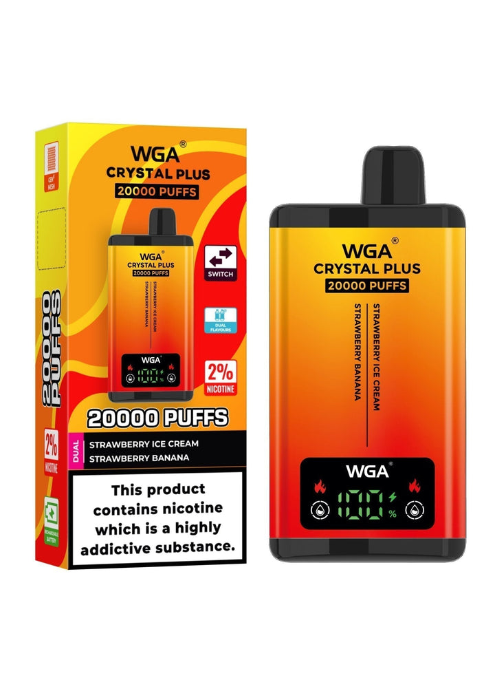 WGA Crystal Plus 20000 Disposable Vape Box of 10 #Simbavapes#