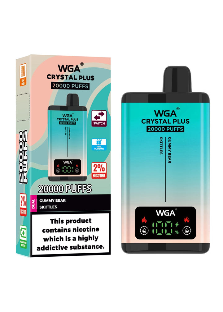 WGA Crystal Plus 20000 Disposable Vape Box of 10 #Simbavapes#