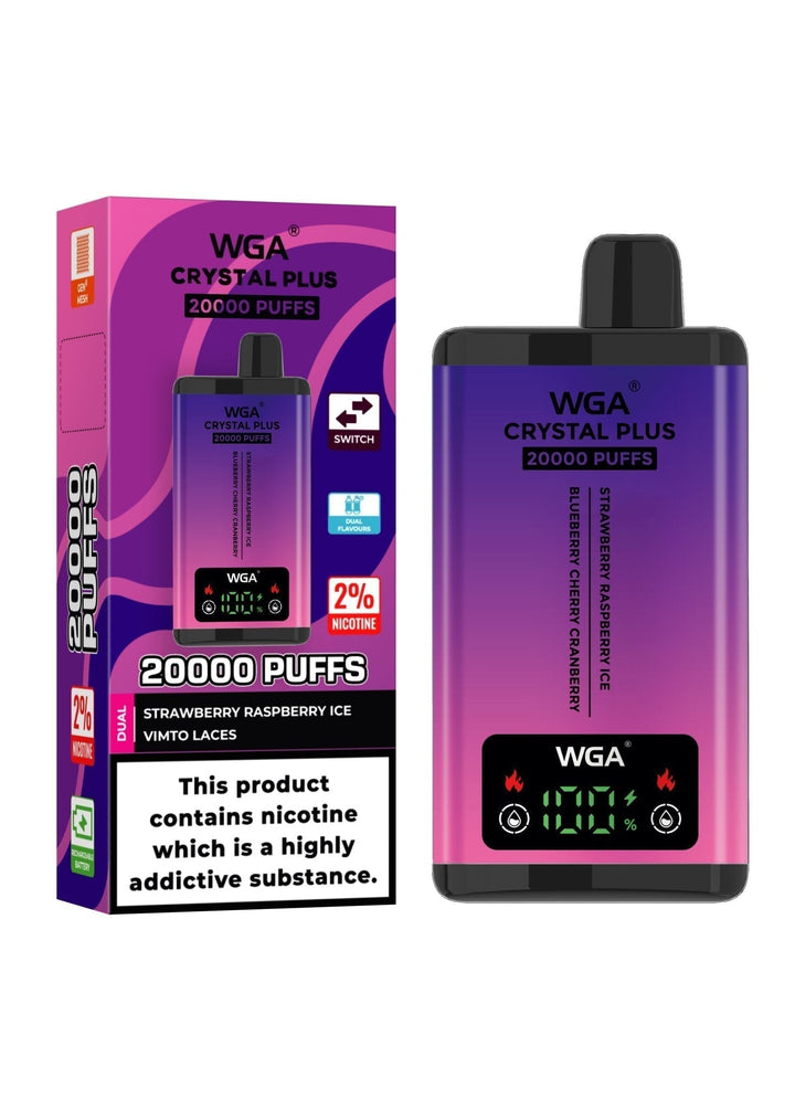 WGA Crystal Plus 20000 Disposable Vape Box of 10 #Simbavapes#