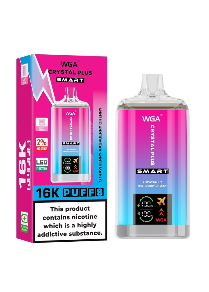 WGA Crystal Plus Smart 16000 Disposable Vape Box of 10 #Simbavapes#