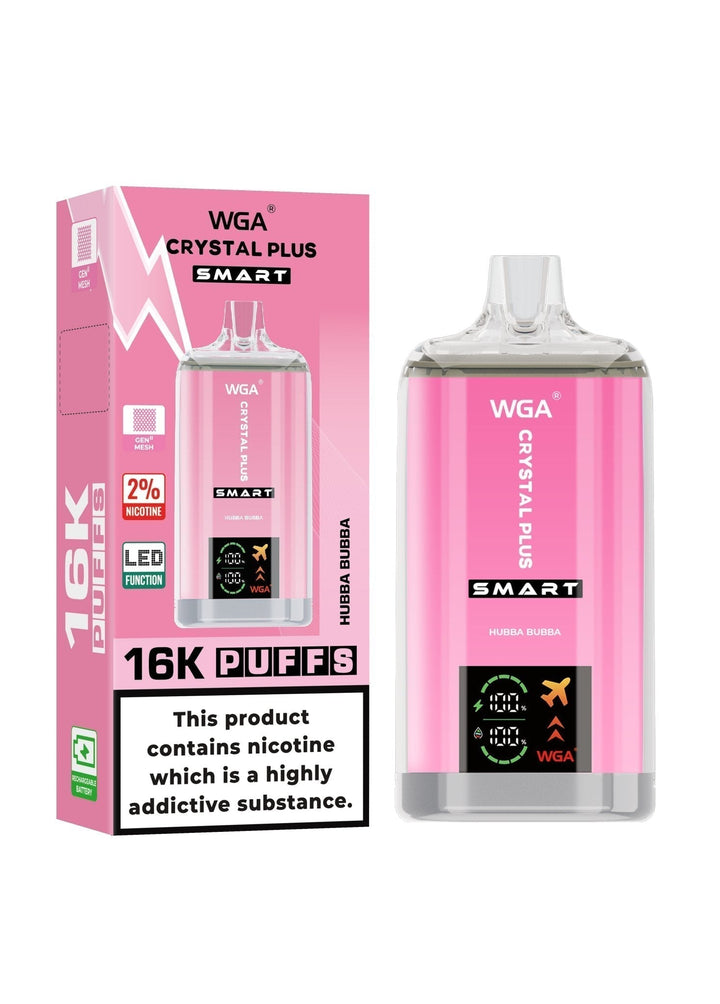 WGA Crystal Plus Smart 16000 Disposable Vape Box of 10 #Simbavapes#