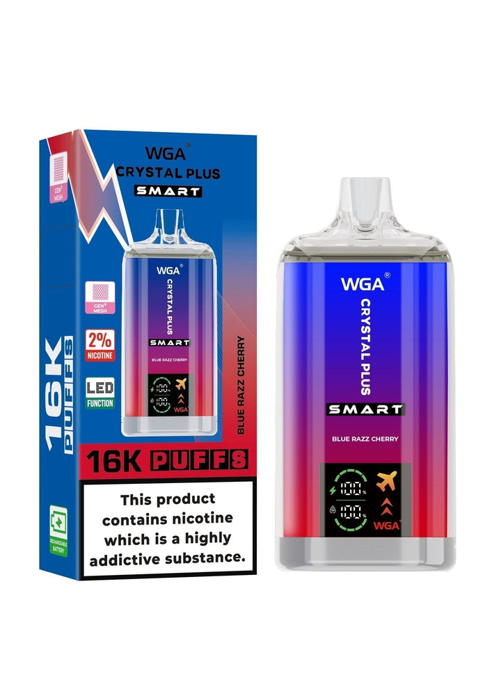 WGA Crystal Plus Smart 16000 Disposable Vape Box of 10 #Simbavapes#