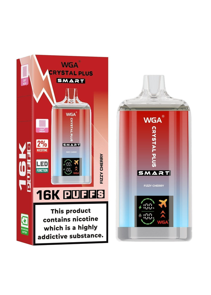 WGA Crystal Plus Smart 16000 Disposable Vape Box of 10 #Simbavapes#