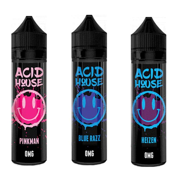 Acid House Shortfill 50ml E-Liquid | 0mg | #Simbavapes#