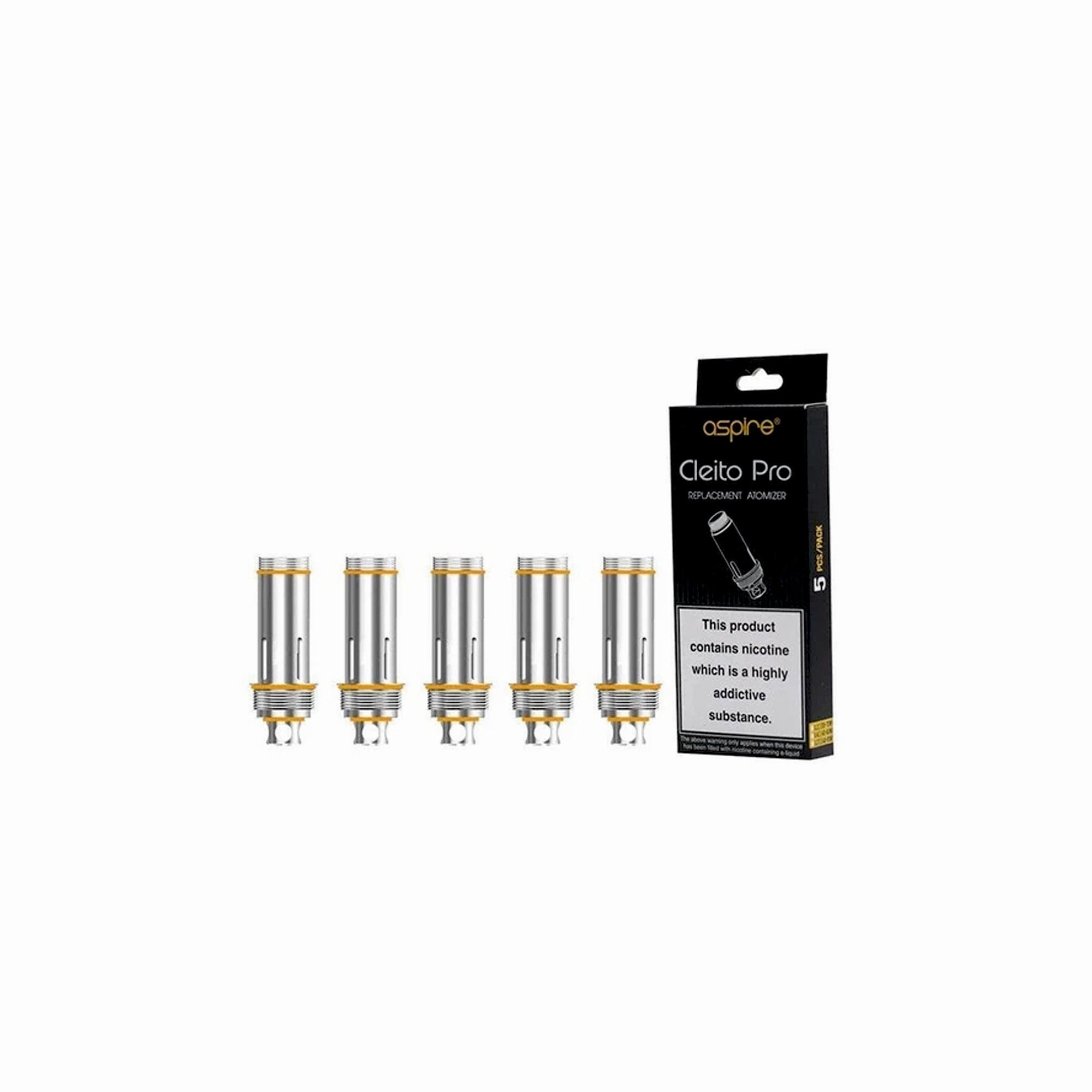 Aspire Cleito Mesh Coils 0.15 – 5 Pack