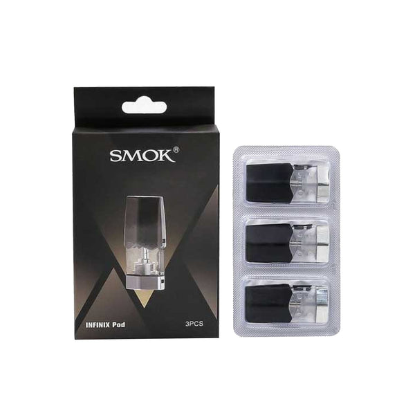 Authentic Smok Infinix Pod Replacement Pods - Pack of 3 #Simbavapes#
