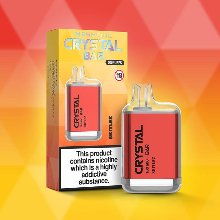 Bloody Mary Crystal 600 Puffs Disposable Vape Box of 10 #Simbavapes#