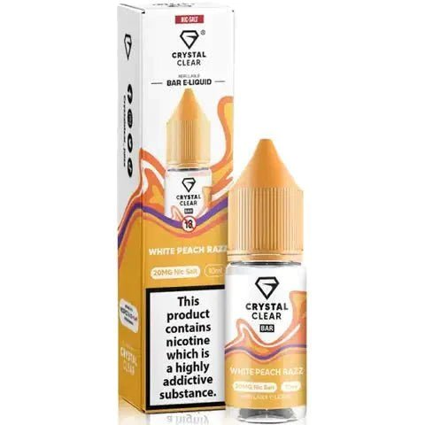 Crystal Clear Nic Salts 10ml- Pack of 10 #Simbavapes#