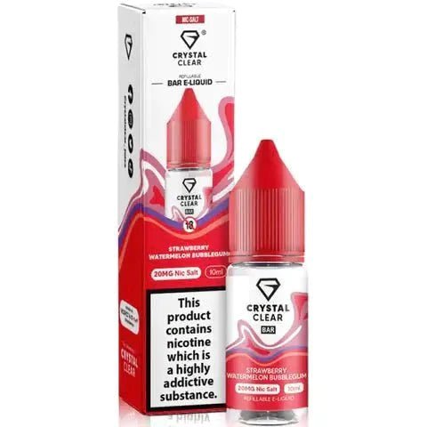 Crystal Clear Nic Salts 10ml- Pack of 10 #Simbavapes#