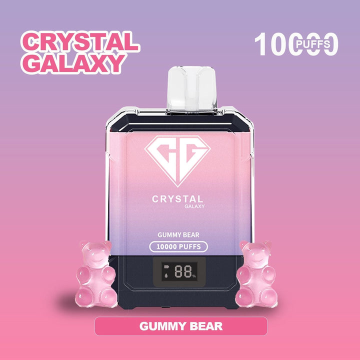 Crystal Galaxy 10000 Puffs Disposable Vape Pod Box of 10 #Simbavapes#