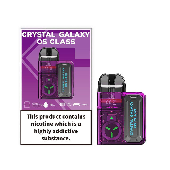 Crystal Galaxy Os Class Pod System Kit #Simbavapes#