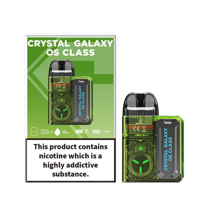 Crystal Galaxy Os Class Pod System Kit #Simbavapes#