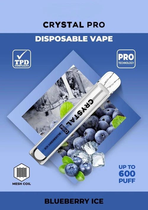 Crystal Pro Bar 600 Puffs Disposable Vape- pack of 10 #Simbavapes#