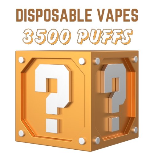Disposable Vape Mystery Box - 3500 Puffs - Pack of 10 #Simbavapes#