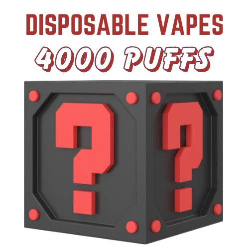 Disposable Vape Mystery Box - 4000 Puffs - Pack of 10 #Simbavapes#