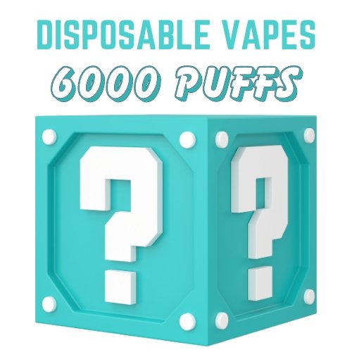 Disposable Vape Mystery Box - 6000 Puffs - Pack of 10 #Simbavapes#