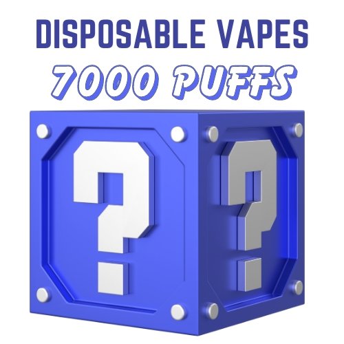 Disposable Vape Mystery Box - 7000 Puffs - Pack of 10 #Simbavapes#