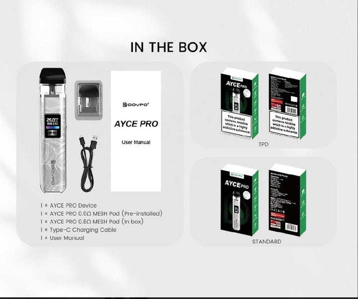 DOVPO Ayce Pro Pod Kit #Simbavapes#