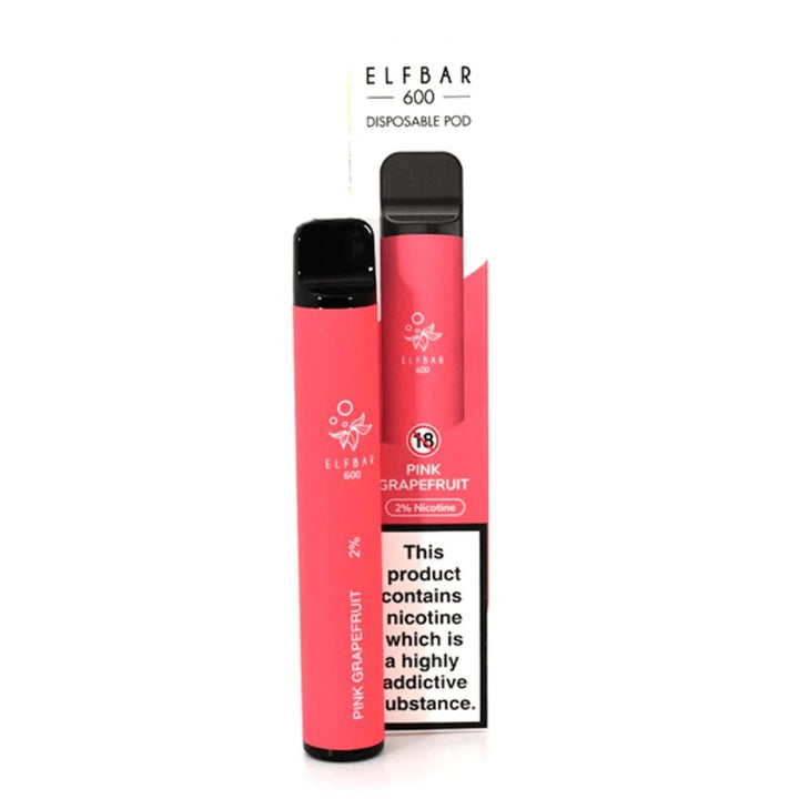 Elf Bar 600 puffs Disposable Vape 20mg - Pack of 10 #Simbavapes#