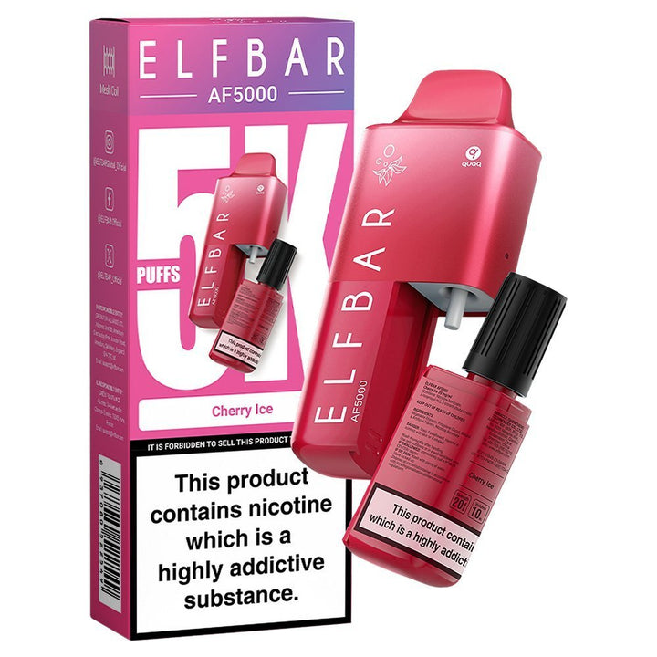 Elfbar AF5000 Puffs Disposable Vape Device - Box of 10 #Simbavapes#