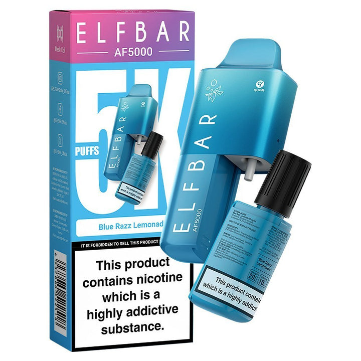 Elfbar AF5000 Puffs Disposable Vape Device - Box of 10 #Simbavapes#